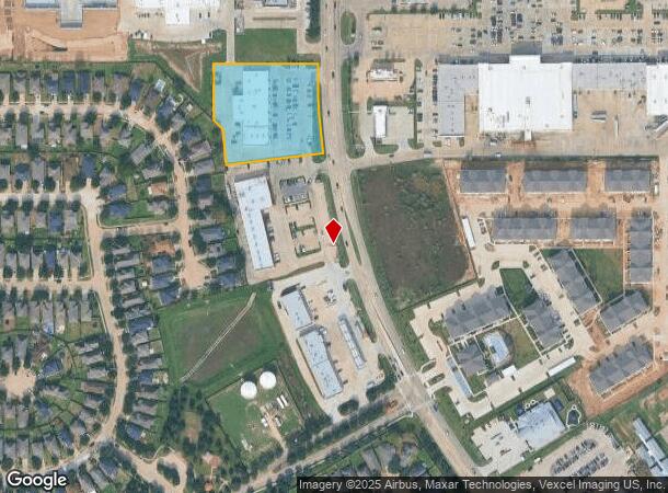 6871 Fry Rd, Katy, TX Parcel Map