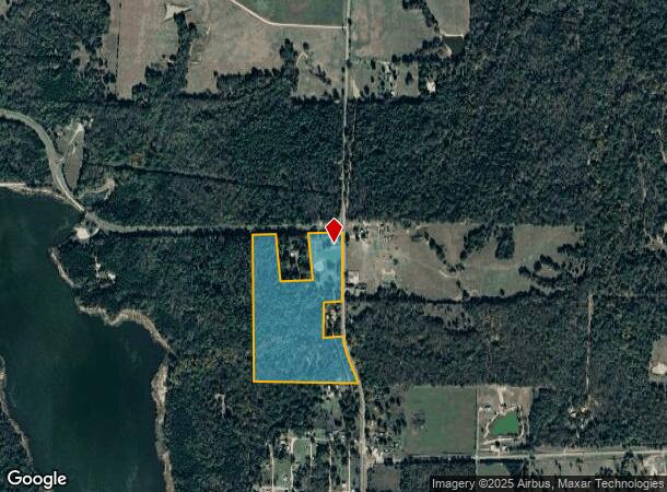  11497 Fm 100, Honey Grove, TX Parcel Map