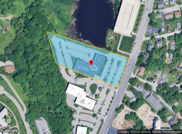 381 Plantation St, Worcester, MA Parcel Map