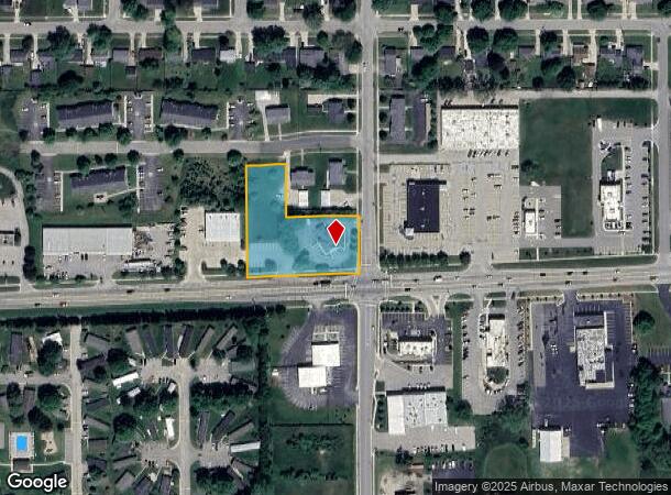  1425 W Main St, Lowell, MI Parcel Map