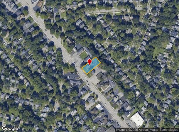  1624 Monroe Ave, Rochester, NY Parcel Map