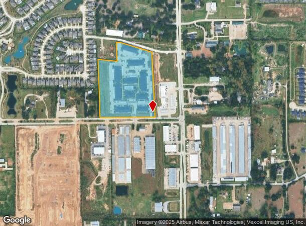  20130 Schiel Rd, Cypress, TX Parcel Map