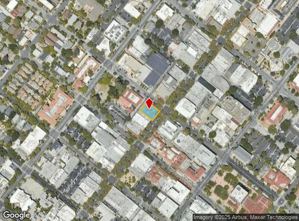  281 University Ave, Palo Alto, CA Parcel Map