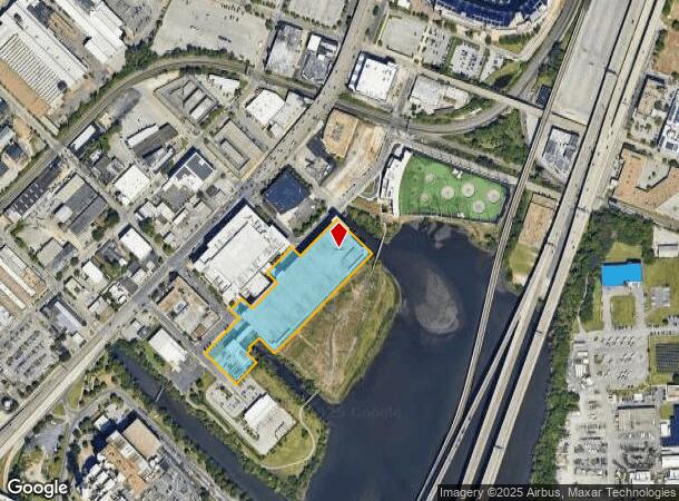 1555 Warner St, Baltimore, MD Parcel Map