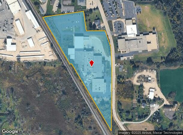 217 Weis St, Allenton, WI Parcel Map