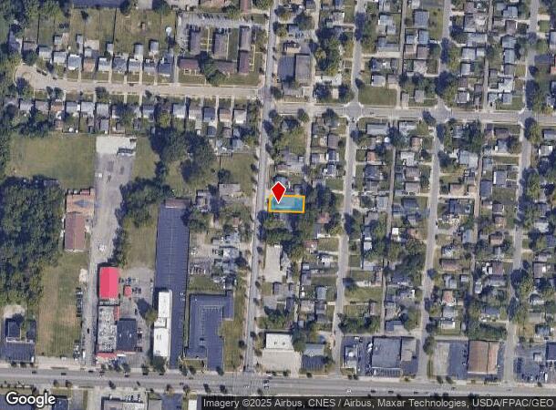 818 S Yearling Rd, Columbus, OH Parcel Map