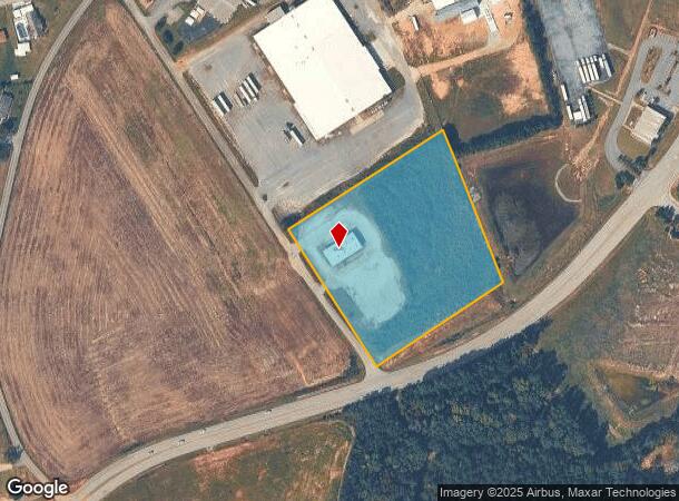  111 Roush St, Anderson, SC Parcel Map