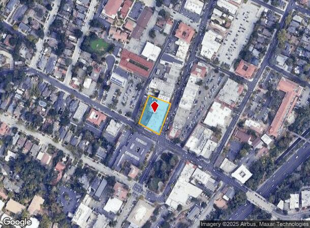  3 N Santa Cruz Ave, Los Gatos, CA Parcel Map