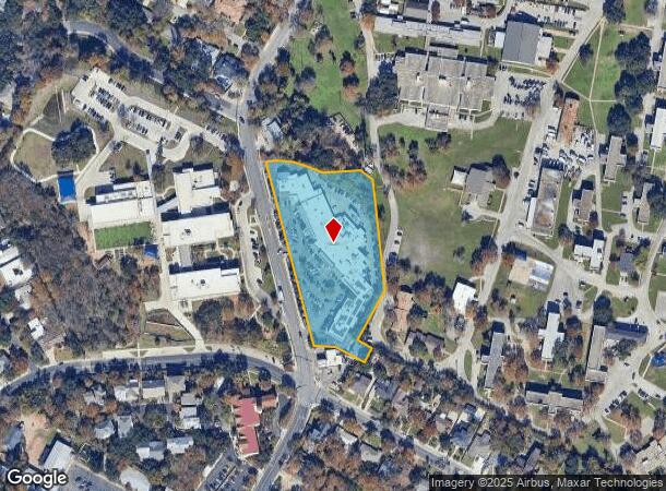  2727 Exposition Blvd, Austin, TX Parcel Map