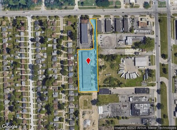 5594 E 10 Mile Rd, Warren, MI Parcel Map