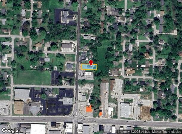 208 N Main St, Nixa, MO Parcel Map