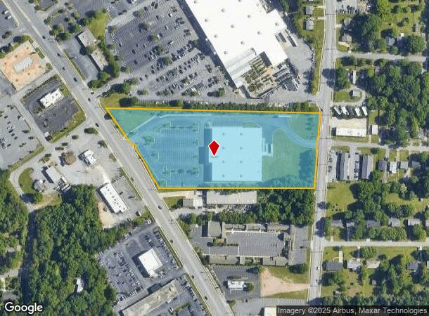  2506 N Main St, High Point, NC Parcel Map