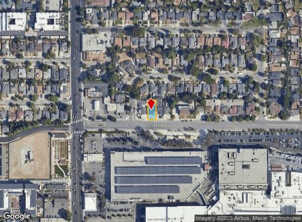  2453 Forest Ave, San Jose, CA Parcel Map