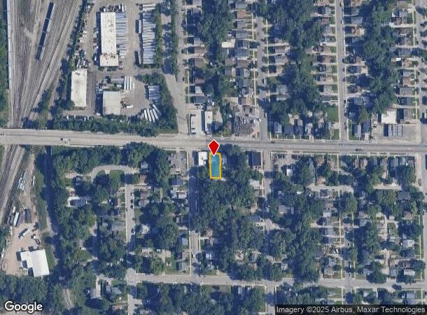  448 Burton St Sw, Grand Rapids, MI Parcel Map