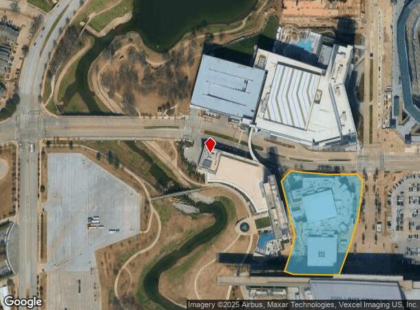 1600 E Randol Mill Rd, Arlington, TX Parcel Map