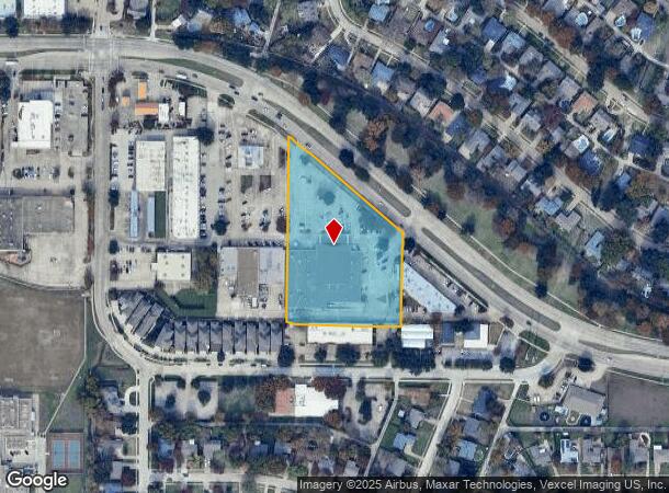  521 W Campbell Rd, Richardson, TX Parcel Map