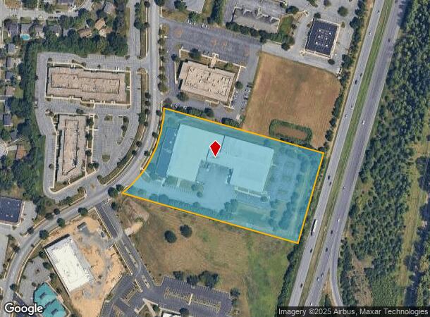 100 Thomas Johnson Dr, Frederick, MD Parcel Map