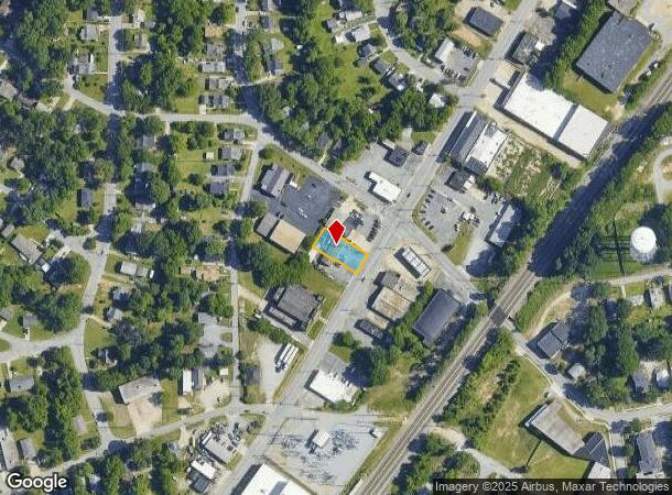 2204 W English Rd, High Point, NC Parcel Map
