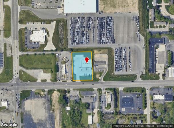  1460 W Bristol Rd, Flint, MI Parcel Map