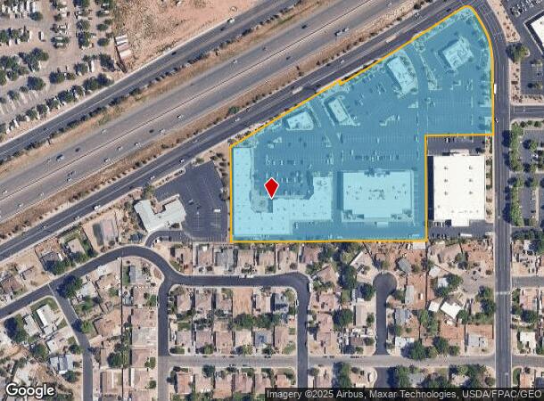2376 Red Cliffs Dr, Saint George, UT Parcel Map