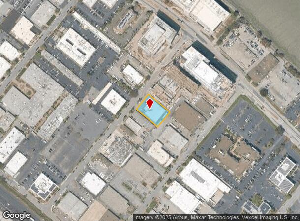 831 Malcolm Rd, Burlingame, CA Parcel Map