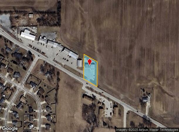 8575 E Us Highway 33, Churubusco, IN Parcel Map