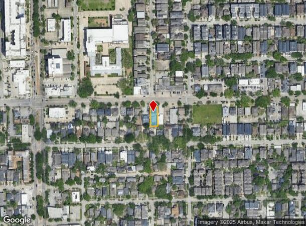 719 W Gray St, Houston, TX Parcel Map
