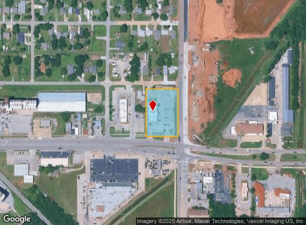 1 W Main St, Yukon, OK Parcel Map