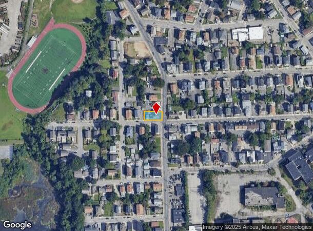  646 Lonsdale Ave, Central Falls, RI Parcel Map