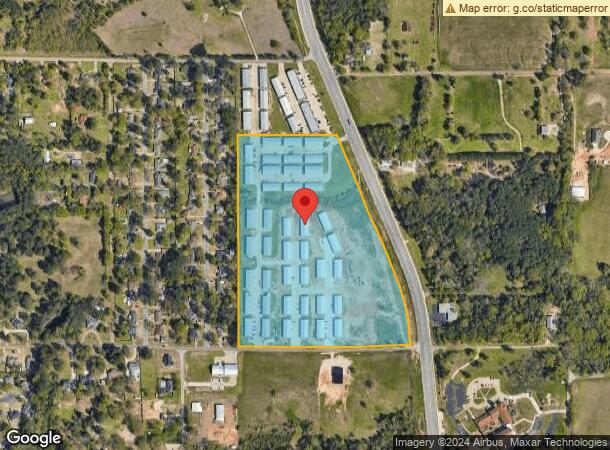  1305 W Corsicana St, Athens, TX Parcel Map