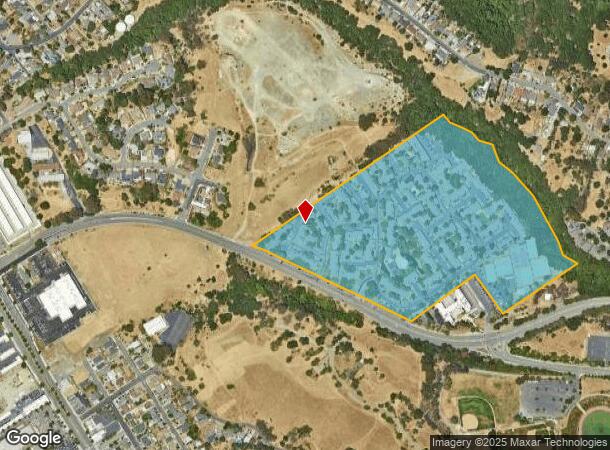  25200 Carlos Bee Blvd, Hayward, CA Parcel Map