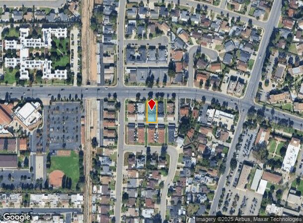 840 Bonita Ave, La Verne, CA Parcel Map