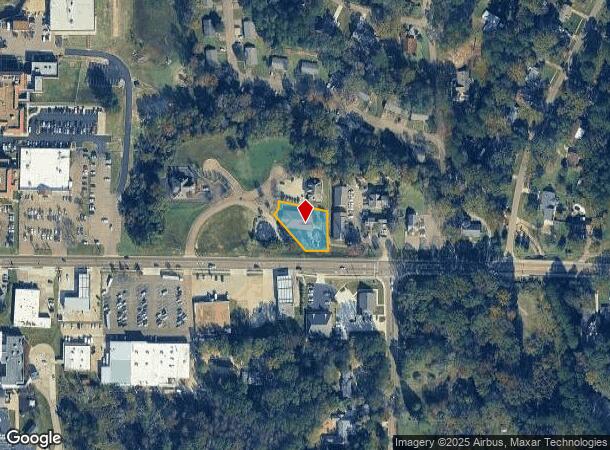 2004 Courtside Dr, Brandon, MS Parcel Map