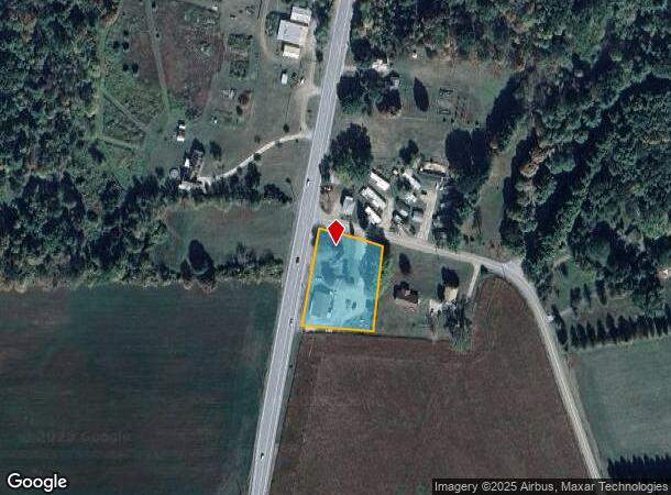 10529 Oak Hill Rd, Dansville, NY Parcel Map