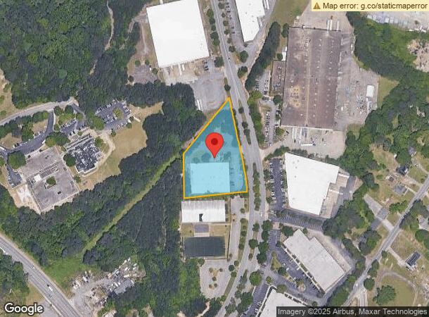  3400 Atlanta Ind Pky Nw, Atlanta, GA Parcel Map