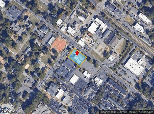  100 E John St, Matthews, NC Parcel Map