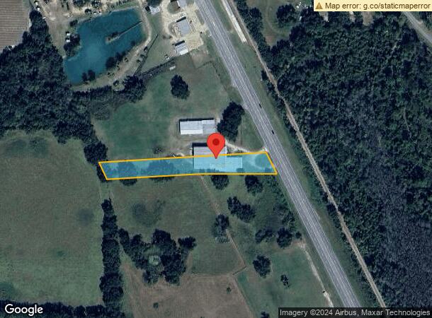  638 E Crawford St, Colquitt, GA Parcel Map