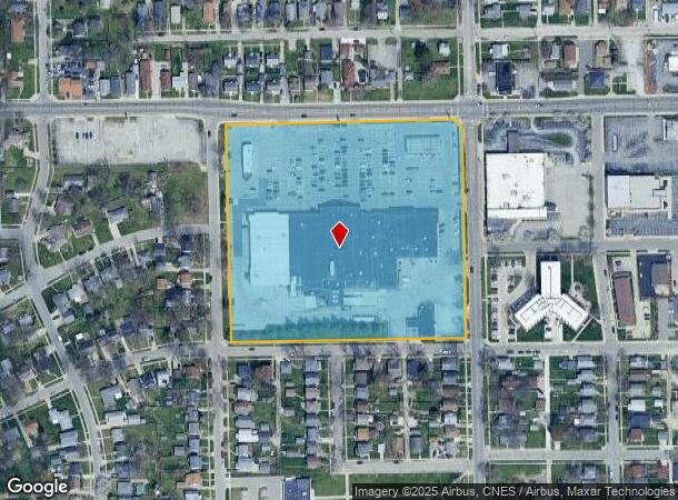 1201 W State Blvd, Fort Wayne, IN Parcel Map