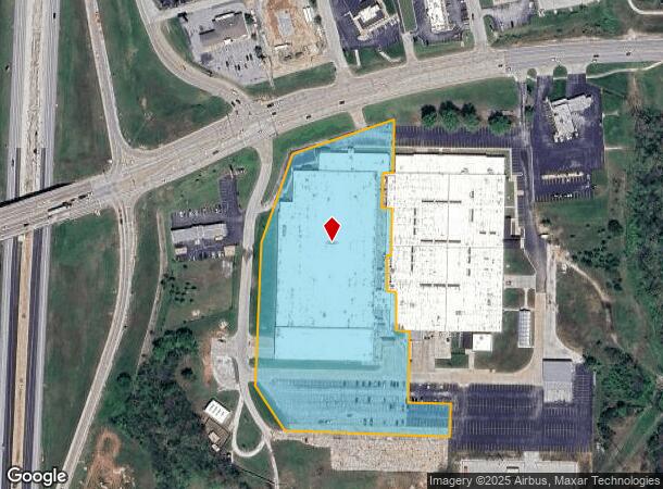  1650 W Jackson St, Ozark, MO Parcel Map