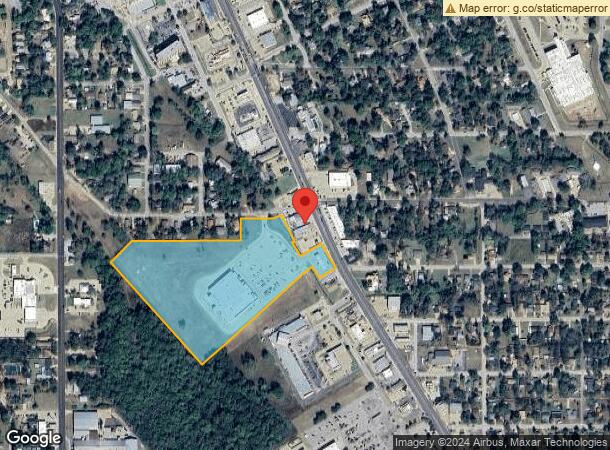  921 S Jackson St, Jacksonville, TX Parcel Map