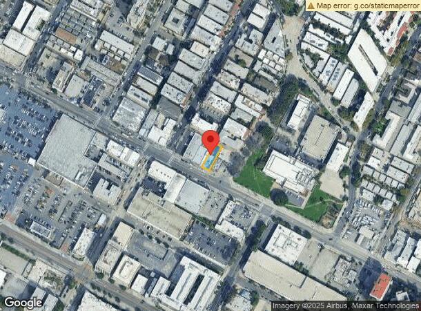  1507 W 6Th St, Los Angeles, CA Parcel Map