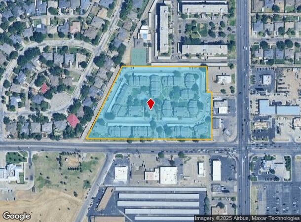 6100 Sw 45Th Ave, Amarillo, TX Parcel Map