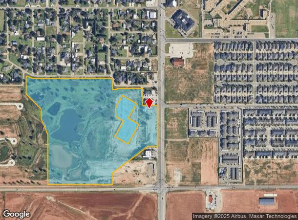 11010 Indiana Ave, Lubbock, TX Parcel Map