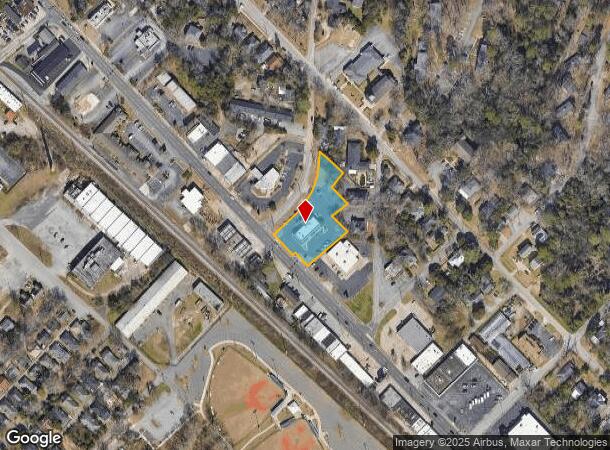  3203 Vineville Ave, Macon, GA Parcel Map