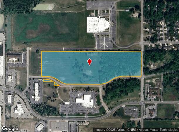  6923 N Jefferson Rd, Midland, MI Parcel Map