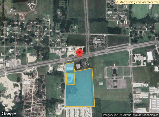  819 Highway 72 W, Tuscumbia, AL Parcel Map