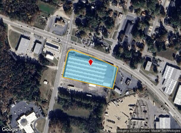  1721 Goldsboro St S, Wilson, NC Parcel Map