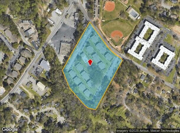  4215 Bethel Church Rd, Columbia, SC Parcel Map