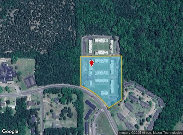 1201 Woodrow Ave, Selma, AL Parcel Map