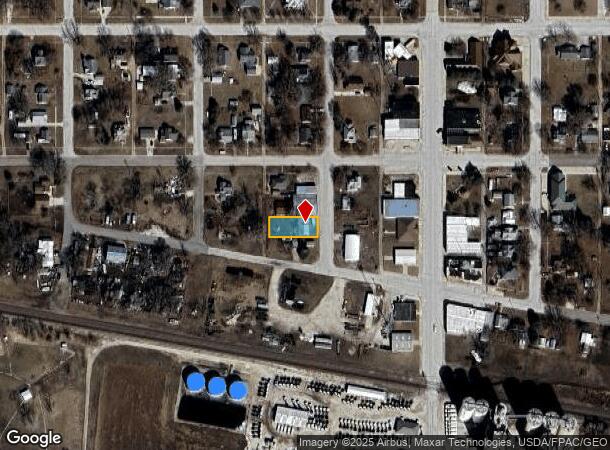  1104 Grant St, Scranton, IA Parcel Map